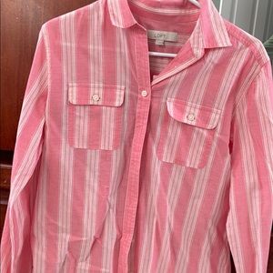 Loft Button down top